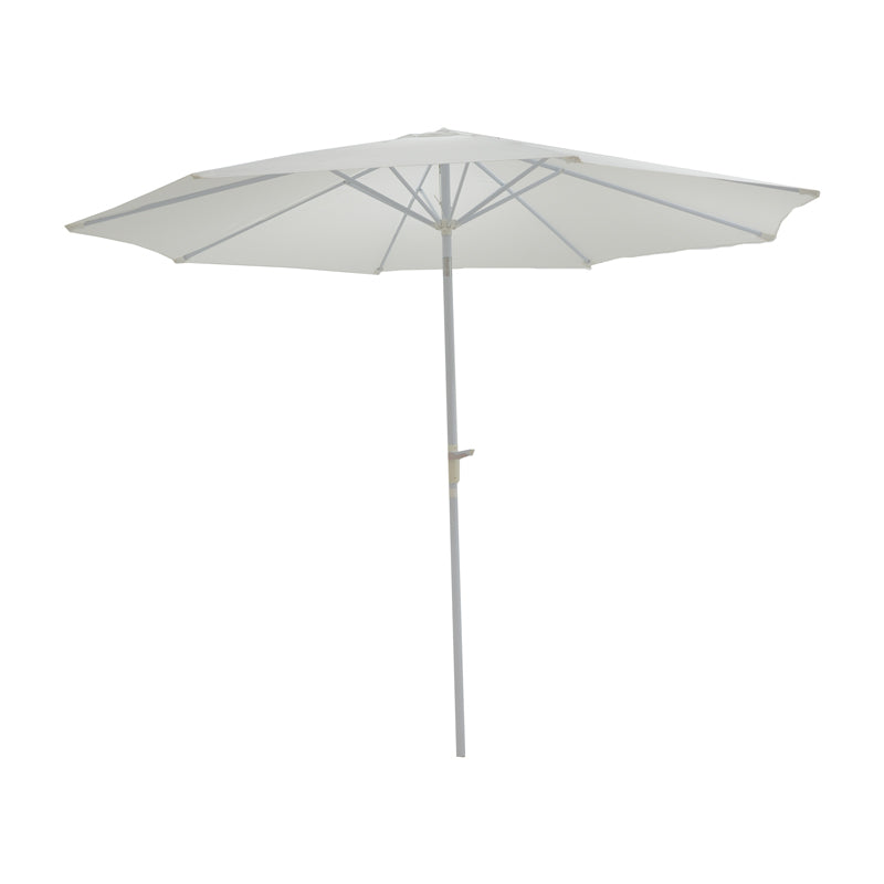 Umbrela de gradina Frow, Alb, 300x300x230 cm