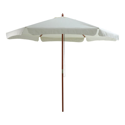 Umbrela de gradina Trigo Alb 300x300x255 cm