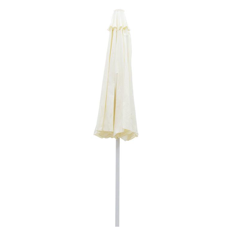 Umbrela profesionala Nagida aluminiu D3m, bej-antracit, 300x300x240 cm - Alb