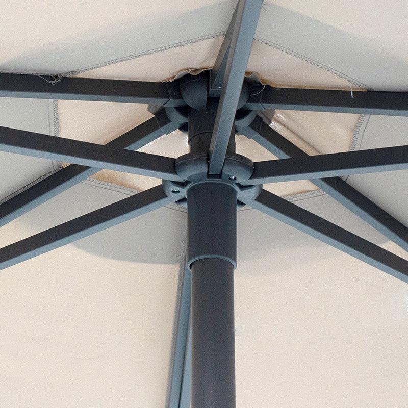 Umbrela profesionala Nagida aluminiu D3m, bej-antracit, 300x300x240 cm - Antracit