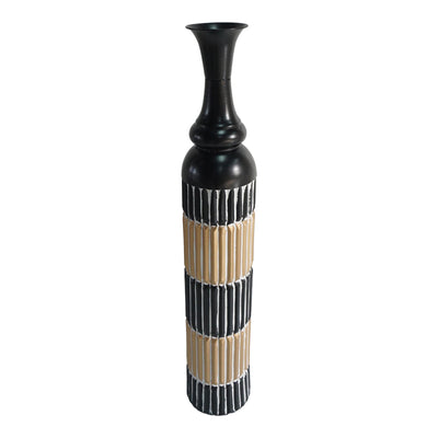 Accesoriu Decorativ Vaza Thund Negru 15x15x88 cm