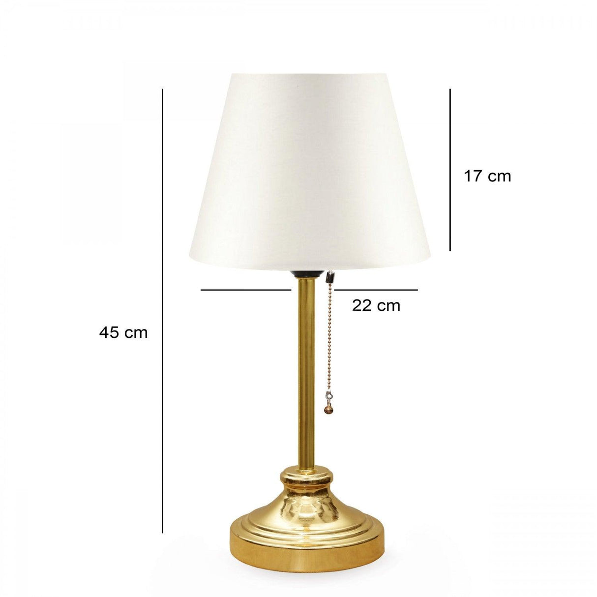 Veioză AYD 2 Table Lamp, Crem