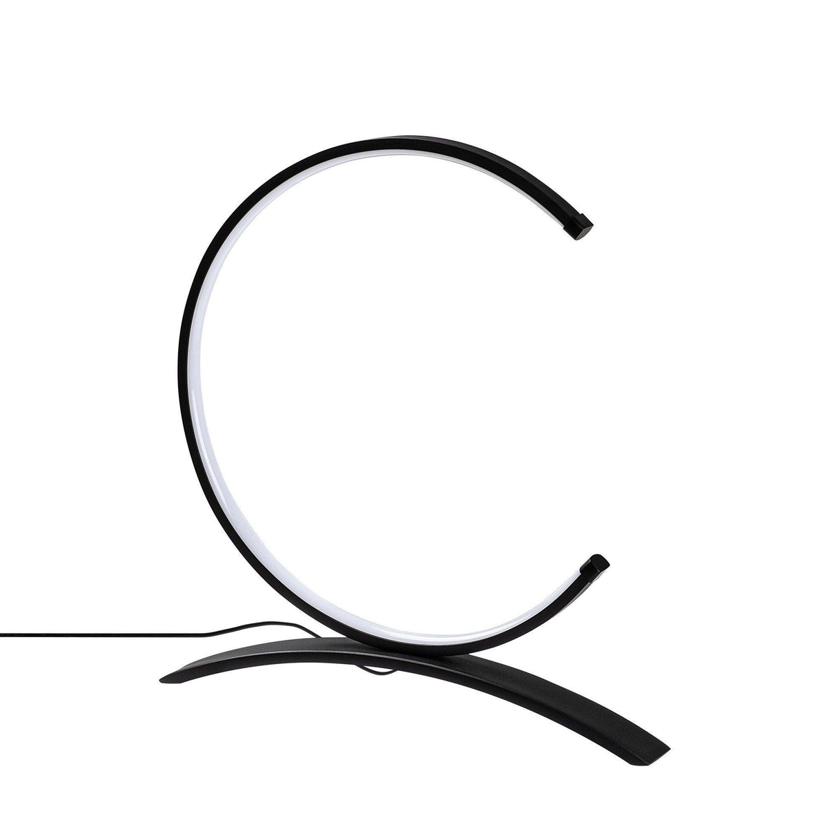 Veioză Moon Circle 13330, Negru