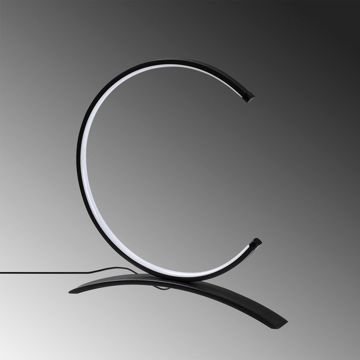 Veioză Moon Circle 13330, Negru