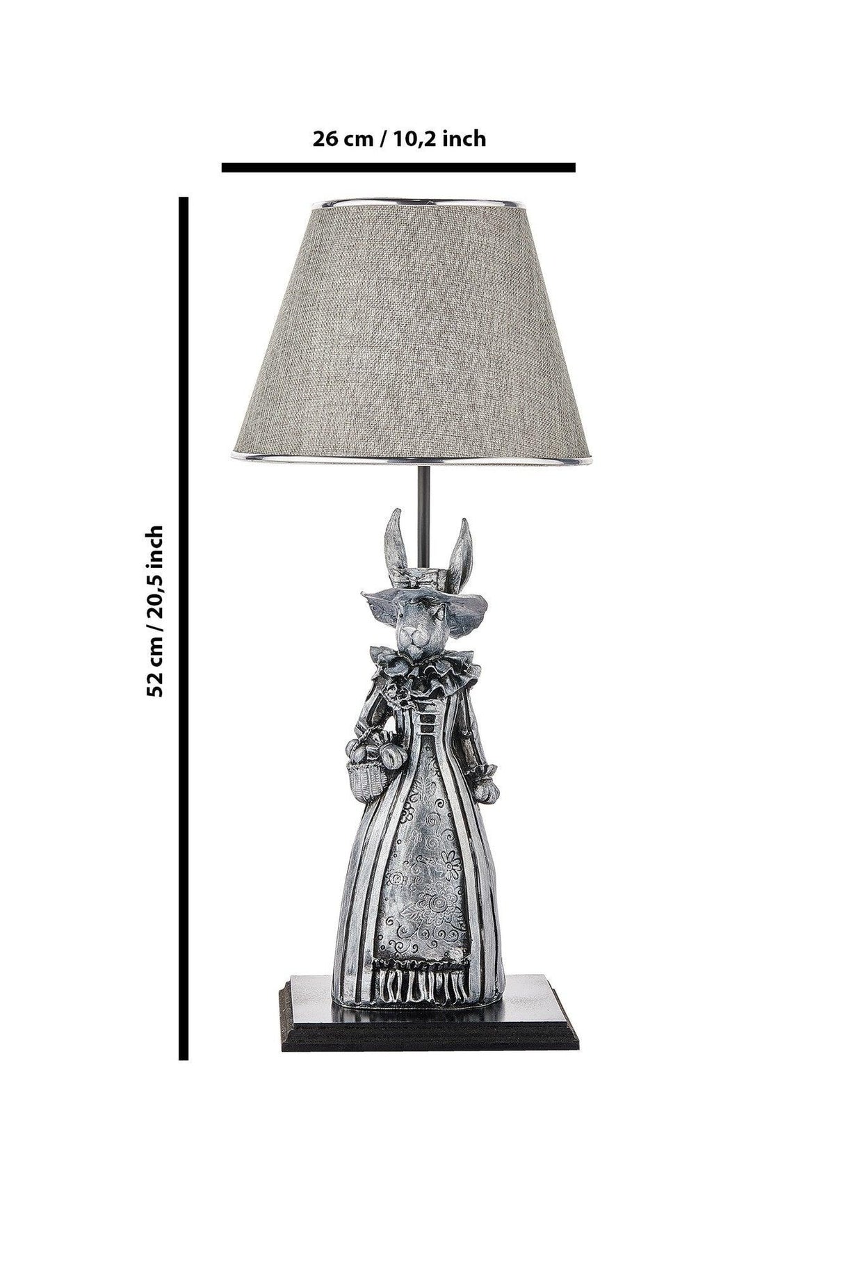 Veioză PLY151 Table Lamp, Argintiu