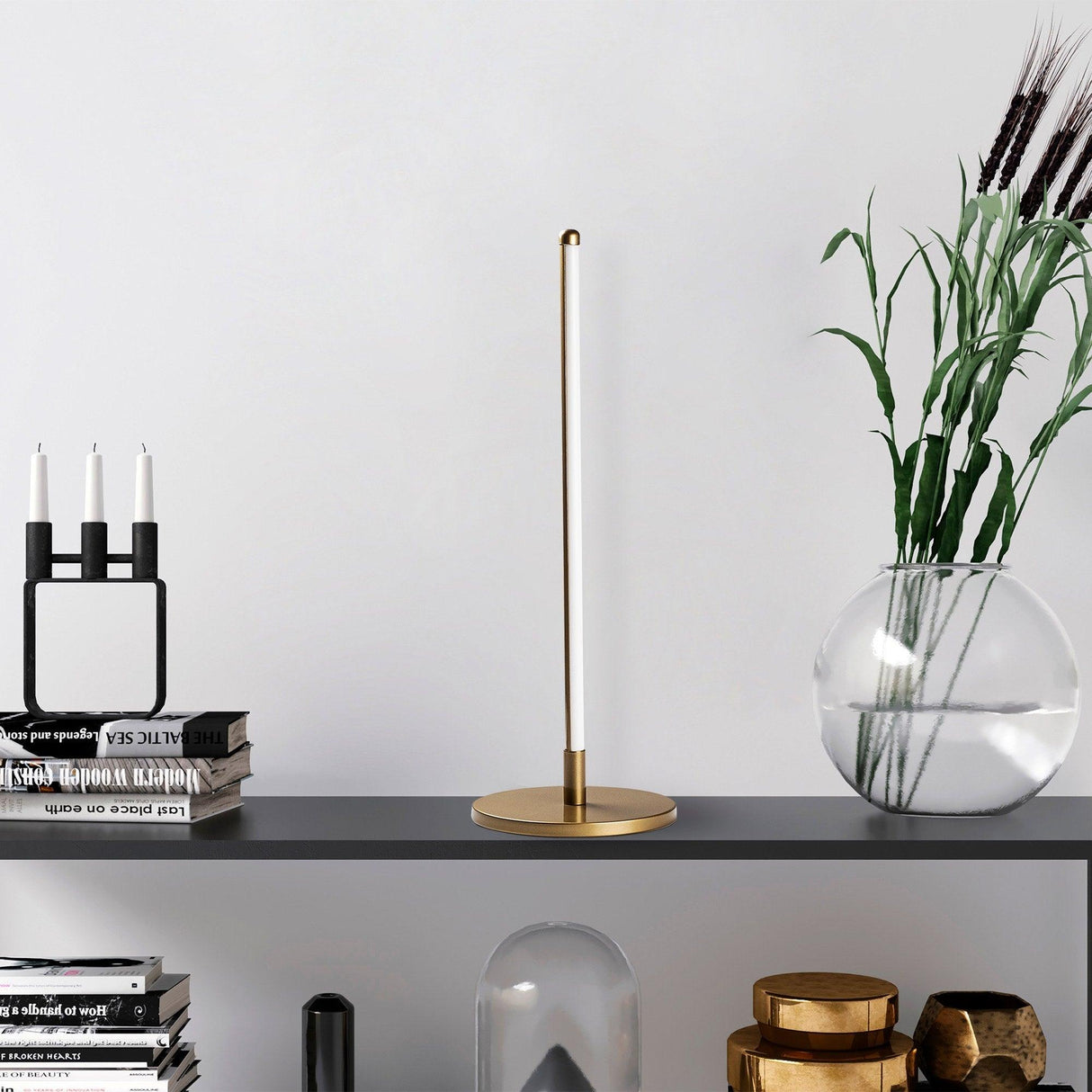 Veioză Stick Table lamp 13315 - Auriu