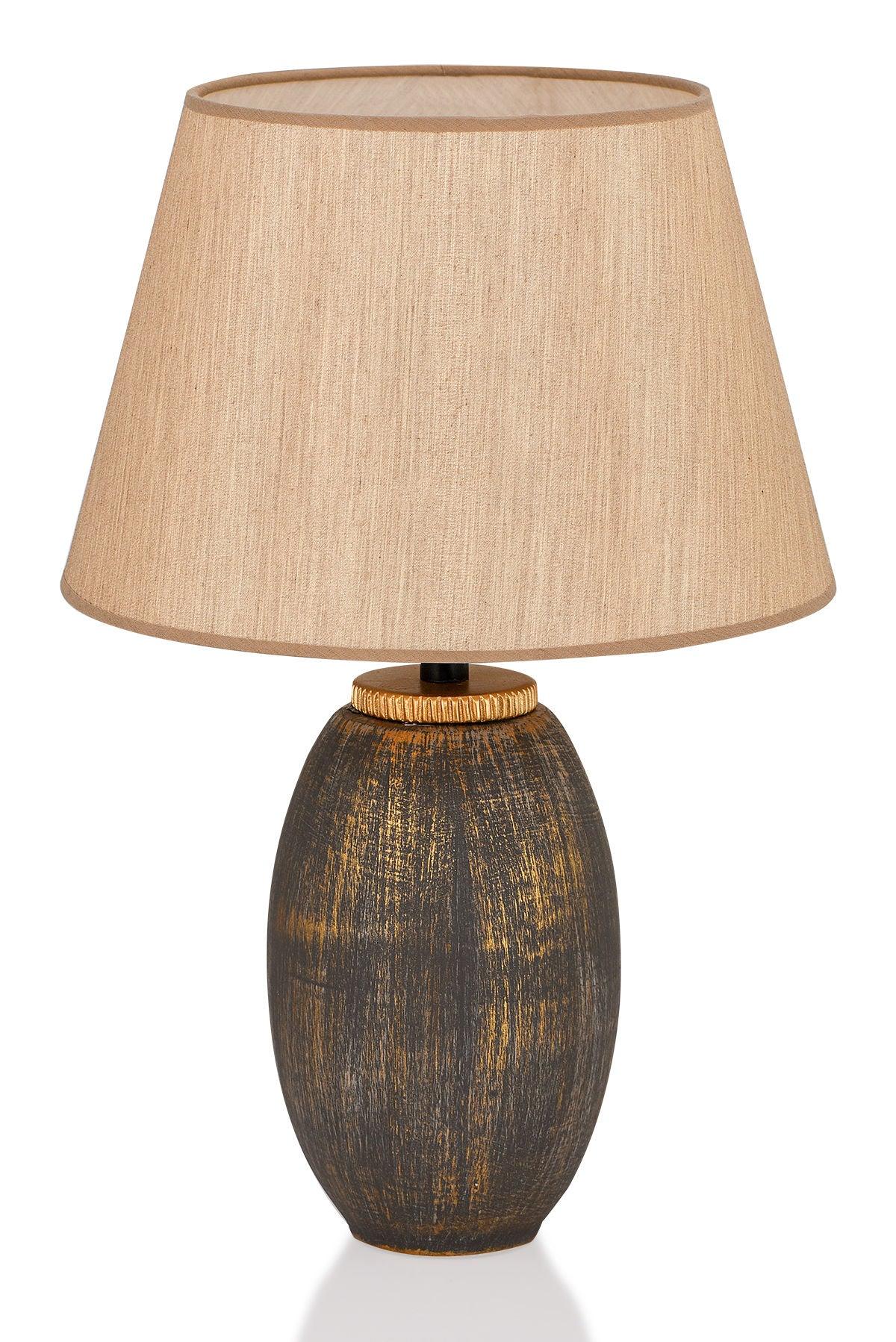 Veioză TM169 Table Lamp, Maro