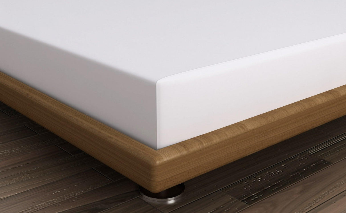 Lenjerie de pat double , Alb, 260 x 240 cm,100% Bumbac Ranforce