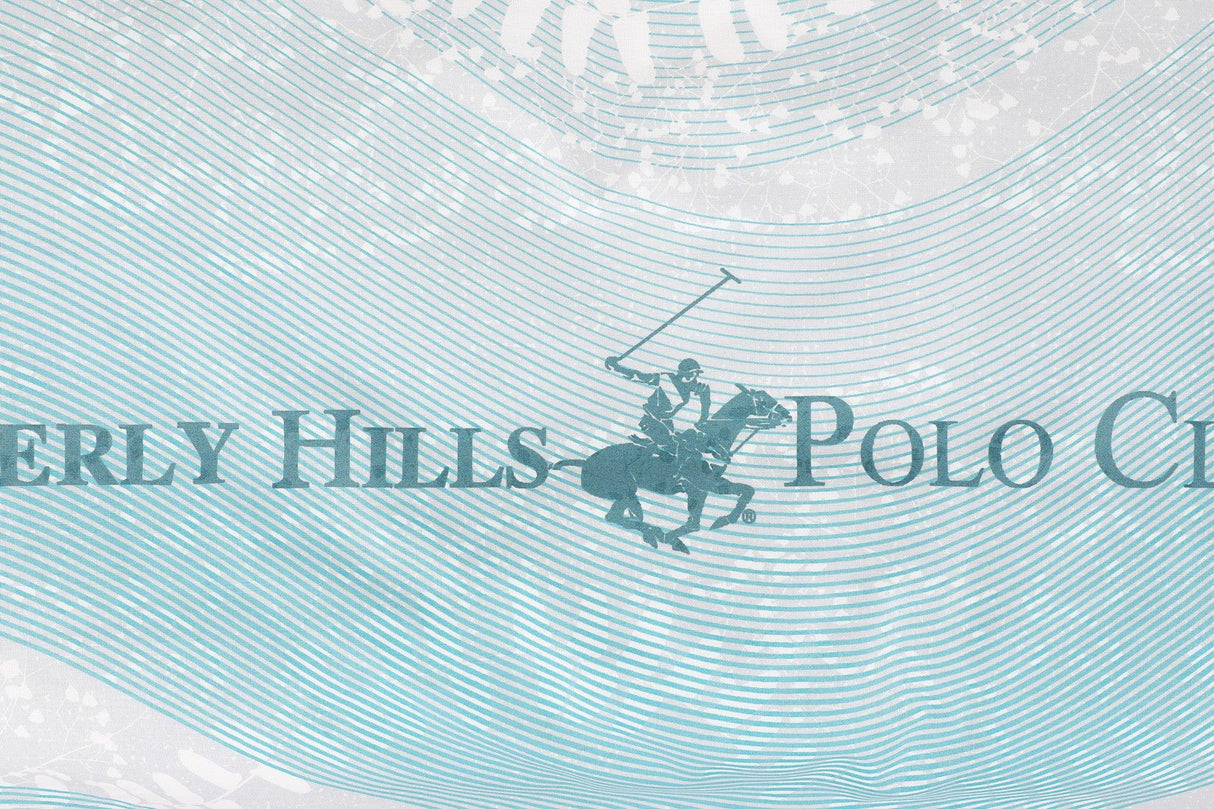 Set Lenjerie de pat double, Albastru, 220 x 200 cm,100% Bumbac Ranforce