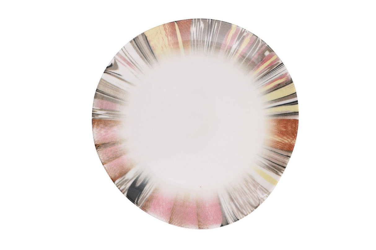 Serviciu de masa, Set 24 piese pentru cina, Portelan, Multicolor