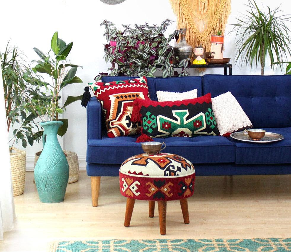 Puf, Multicolor, 46x42x46 cm