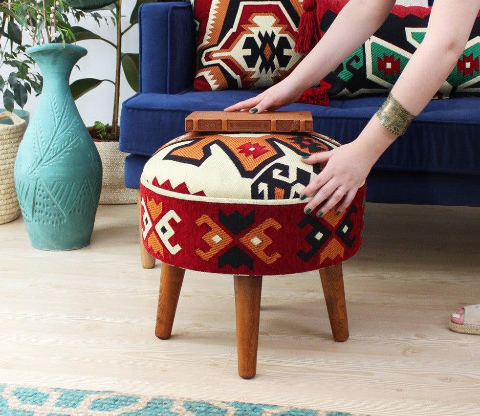 Puf, Multicolor, 46x42x46 cm