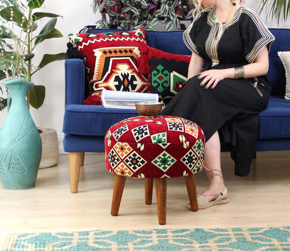 Puf, Multicolor, 46x42x46 cm