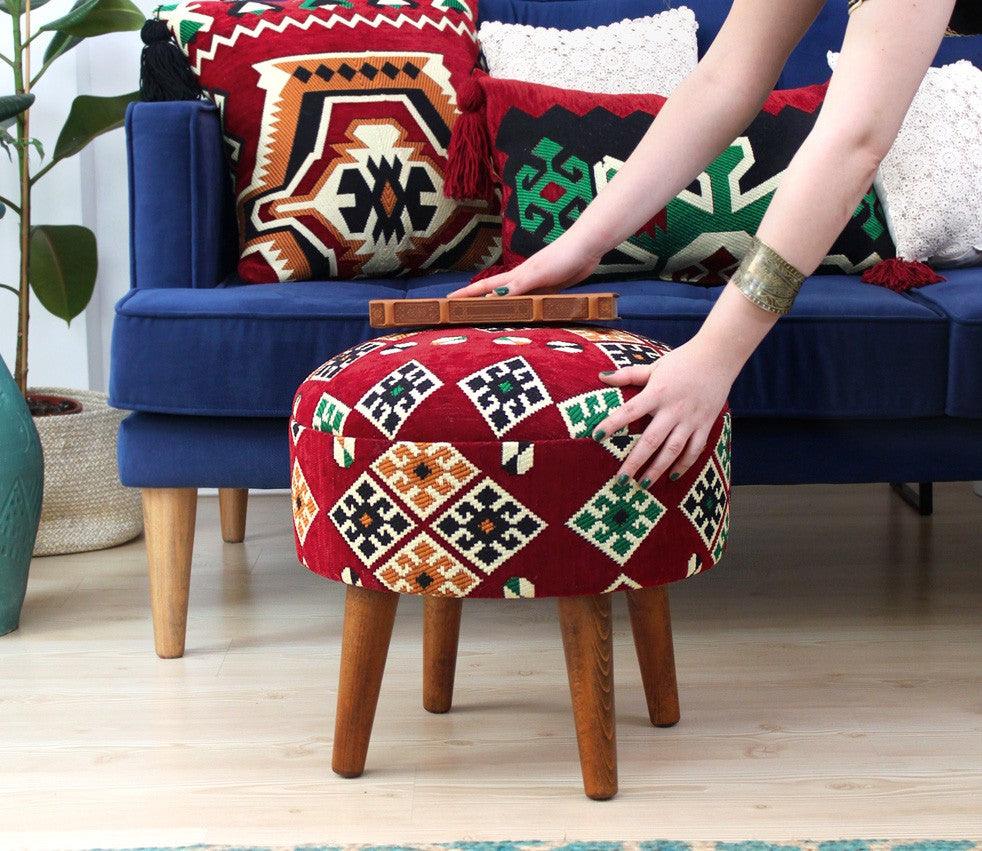 Puf, Multicolor, 46x42x46 cm