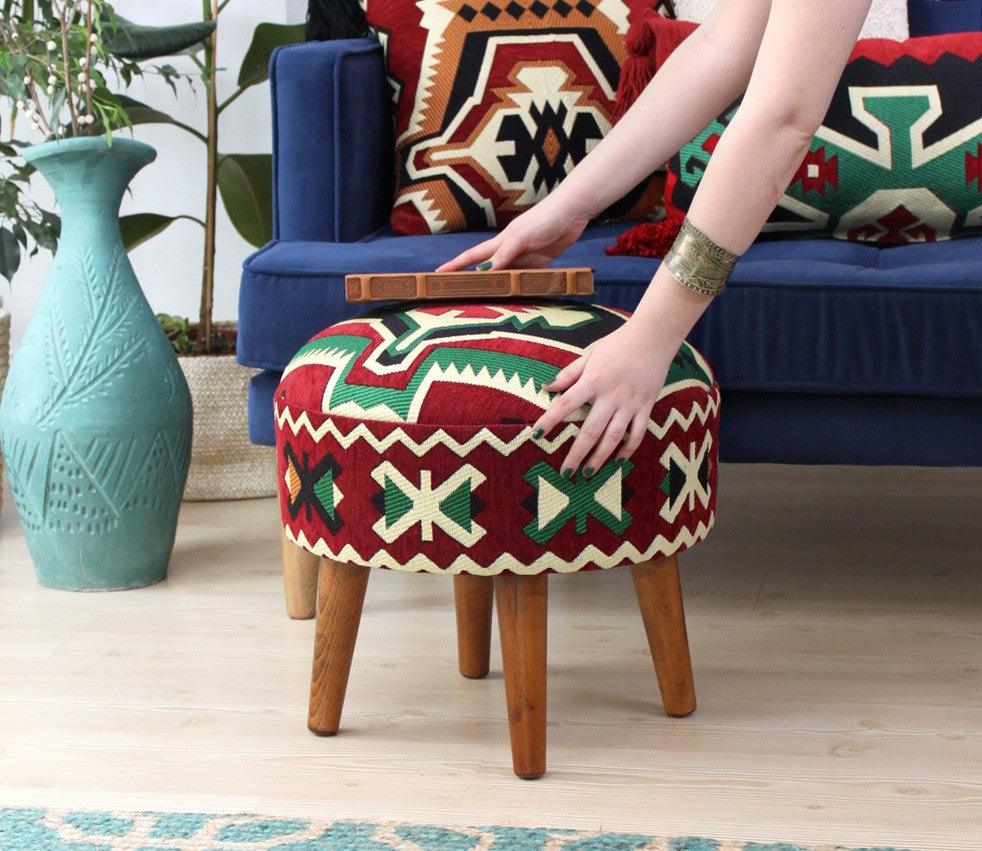 Puf, Multicolor, 46x42x46 cm