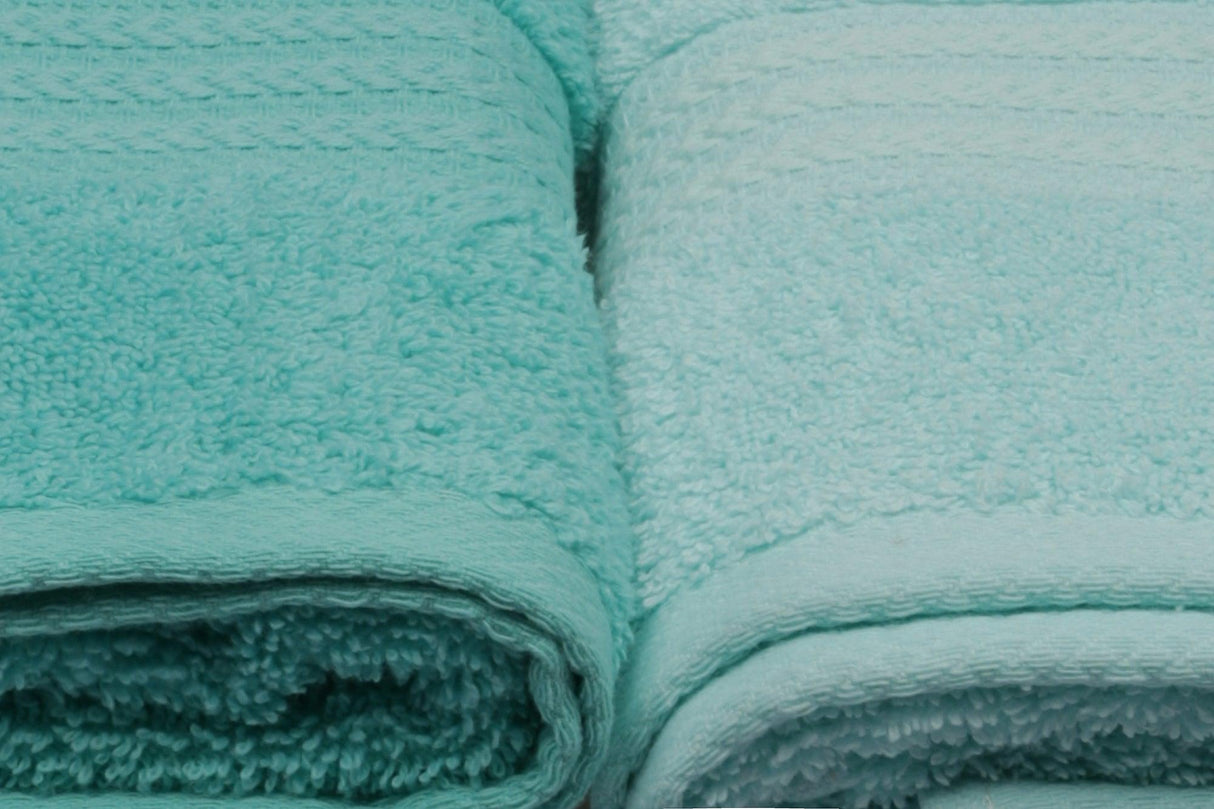 Set Prosoape de Baie (4 bucăți), Verde, 90x50 cm