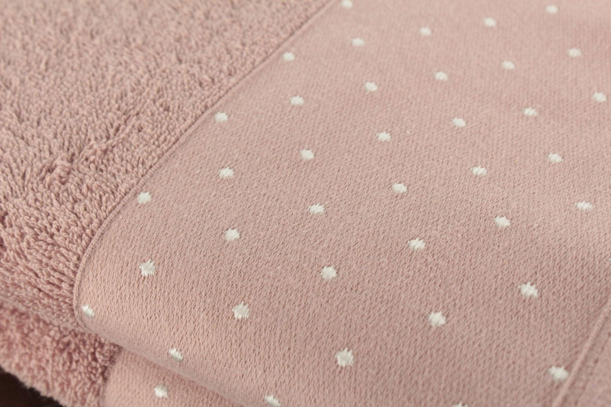 Set Prosoape de Baie (2 bucăți), Roz, 90x50 cm