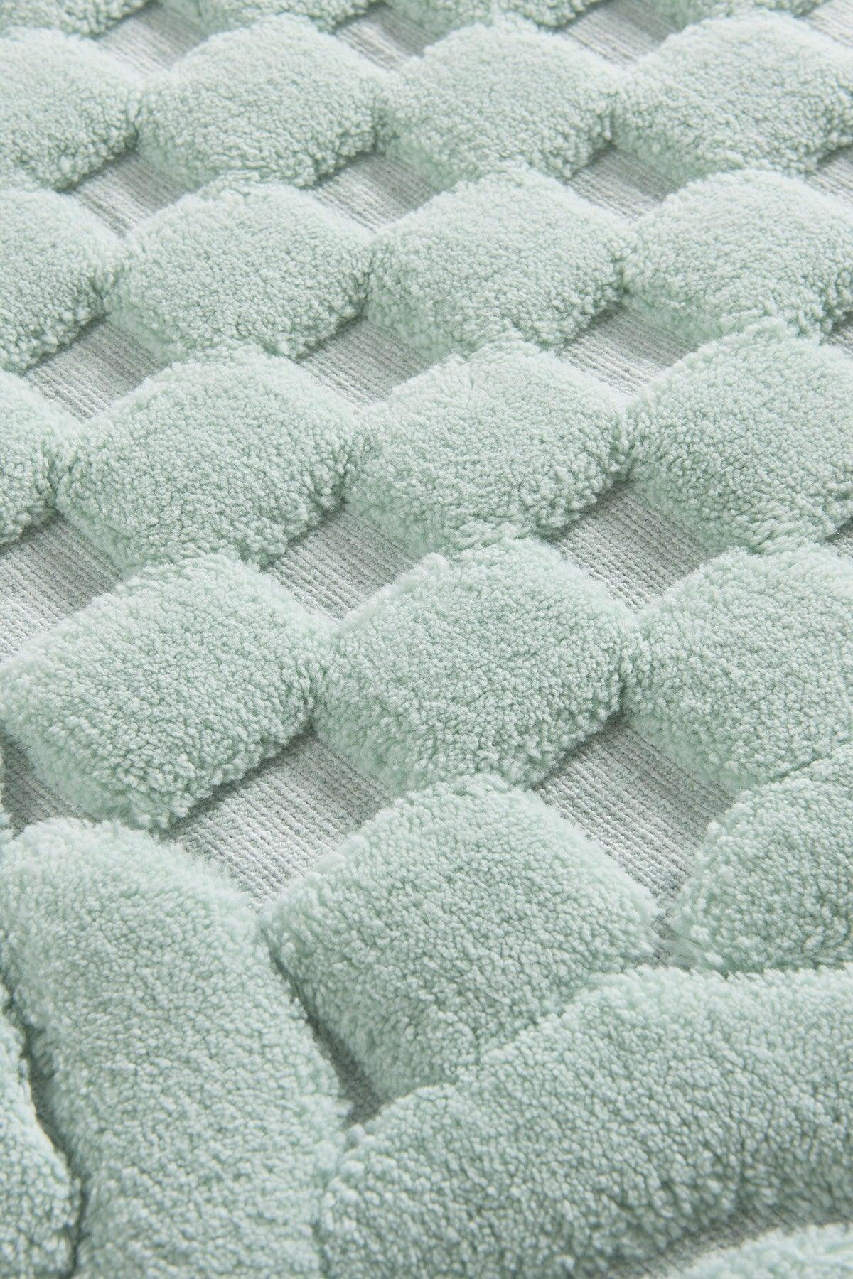 Set Covor de baie (2 bucăți), Verde