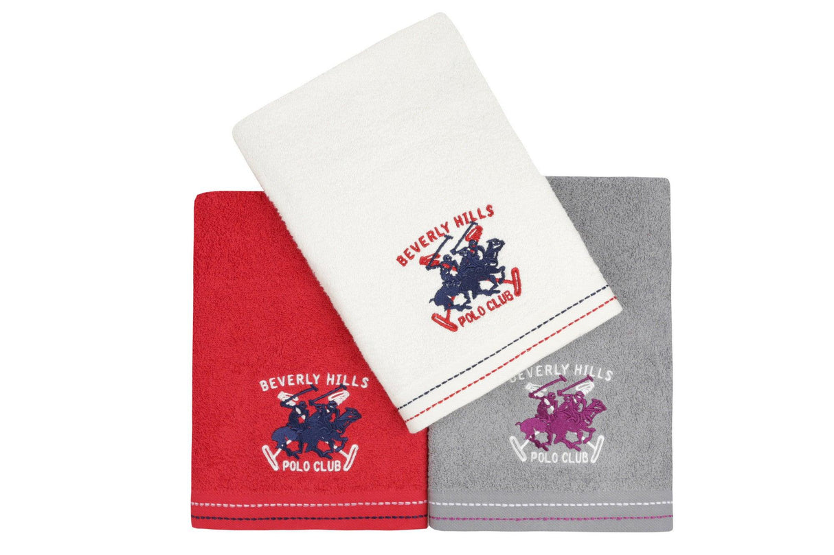 Set Prosoape de Baie (3bucăți), Alb, 90x50 cm