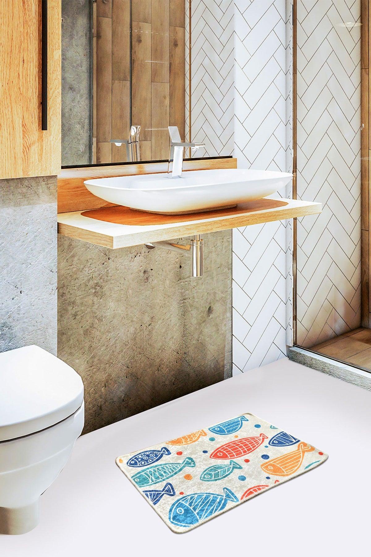 Covor de baie, Multicolor