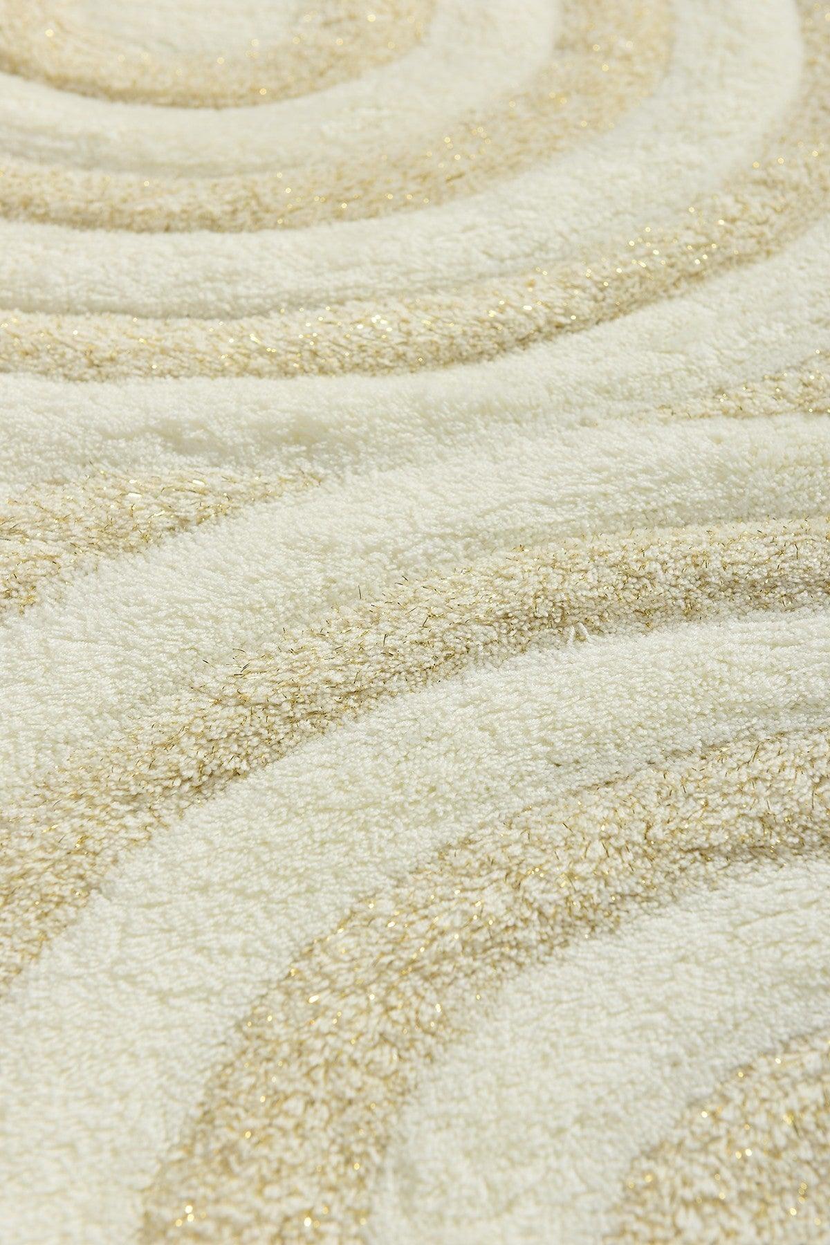 Set Covor de baie (2 bucăți), Crem