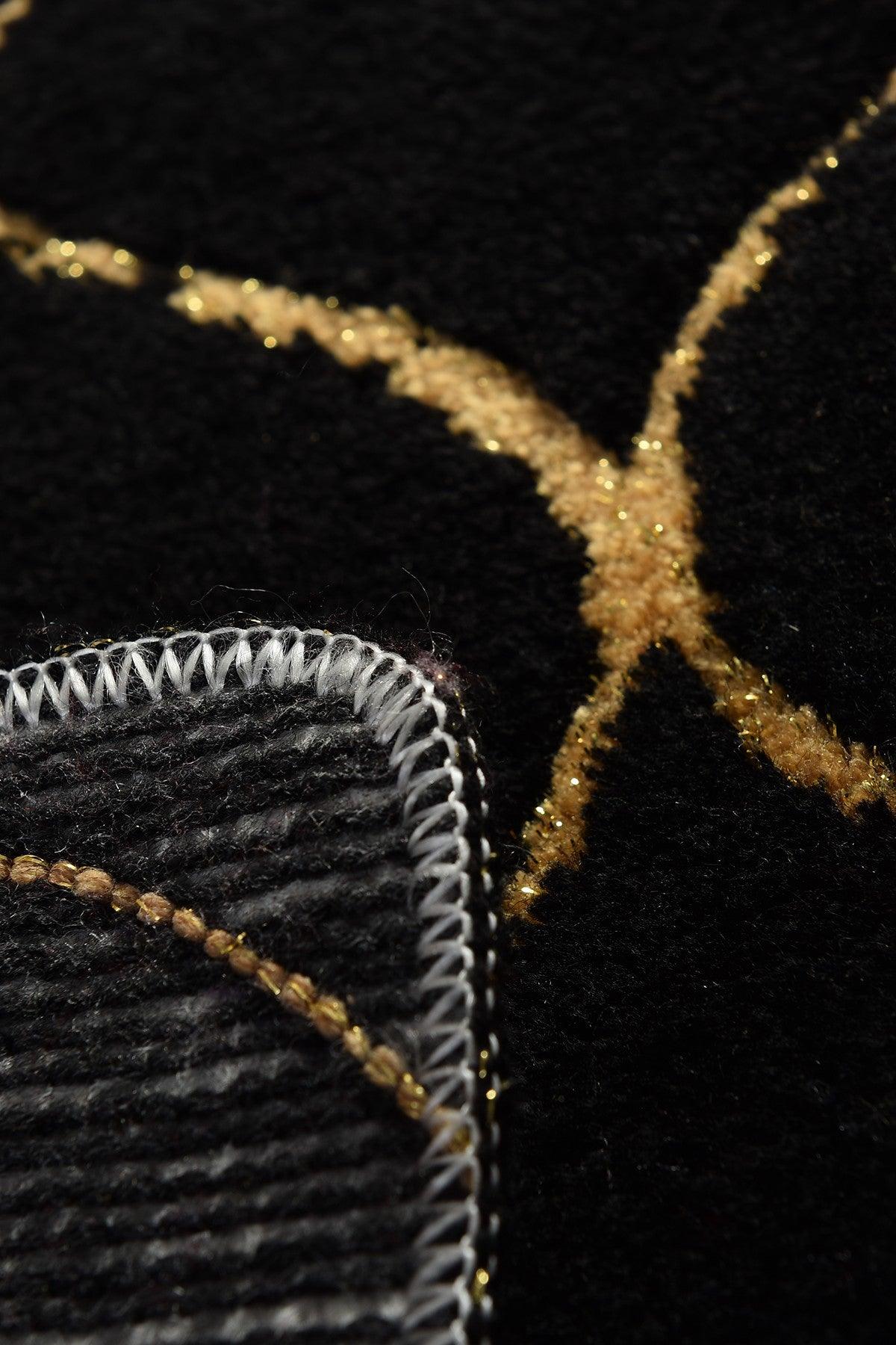 Set Covor de baie (2 bucăți), Negru