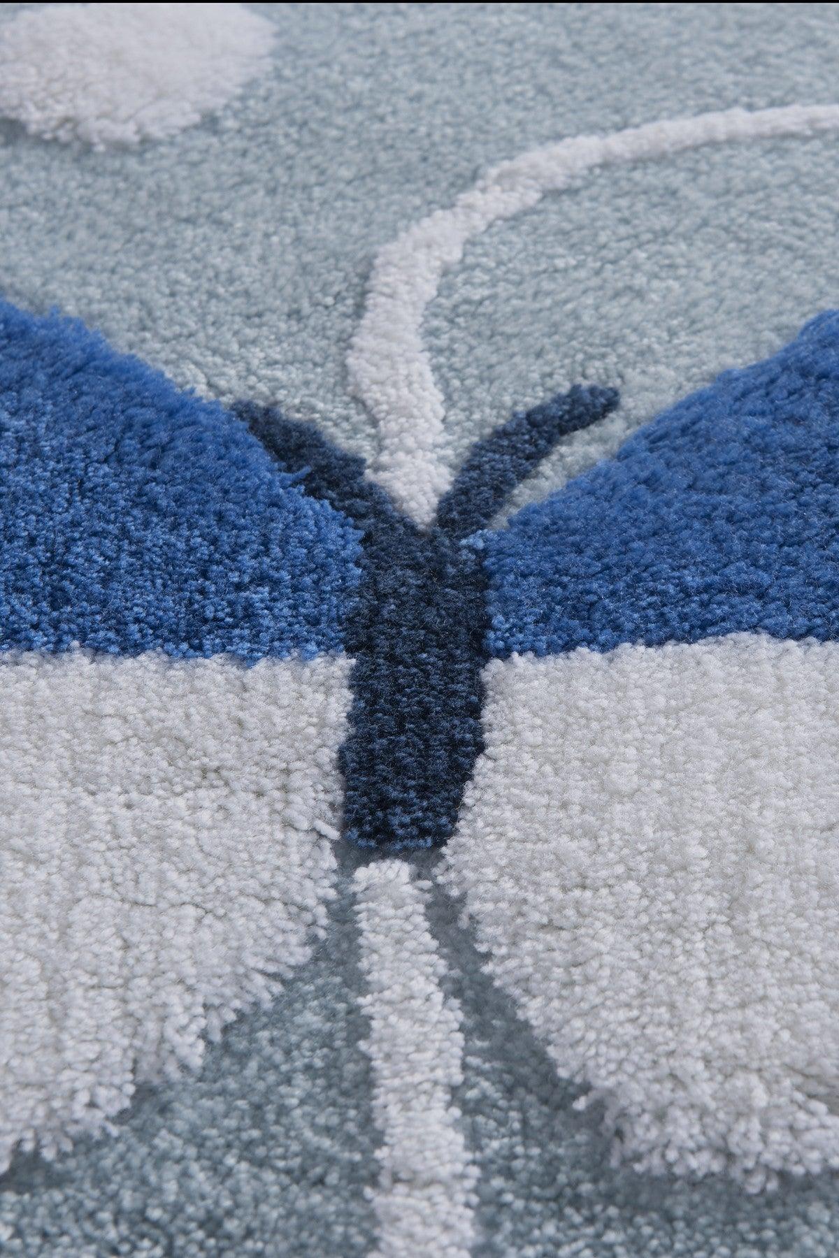 Set Covor de baie (3 bucăți), Albastru