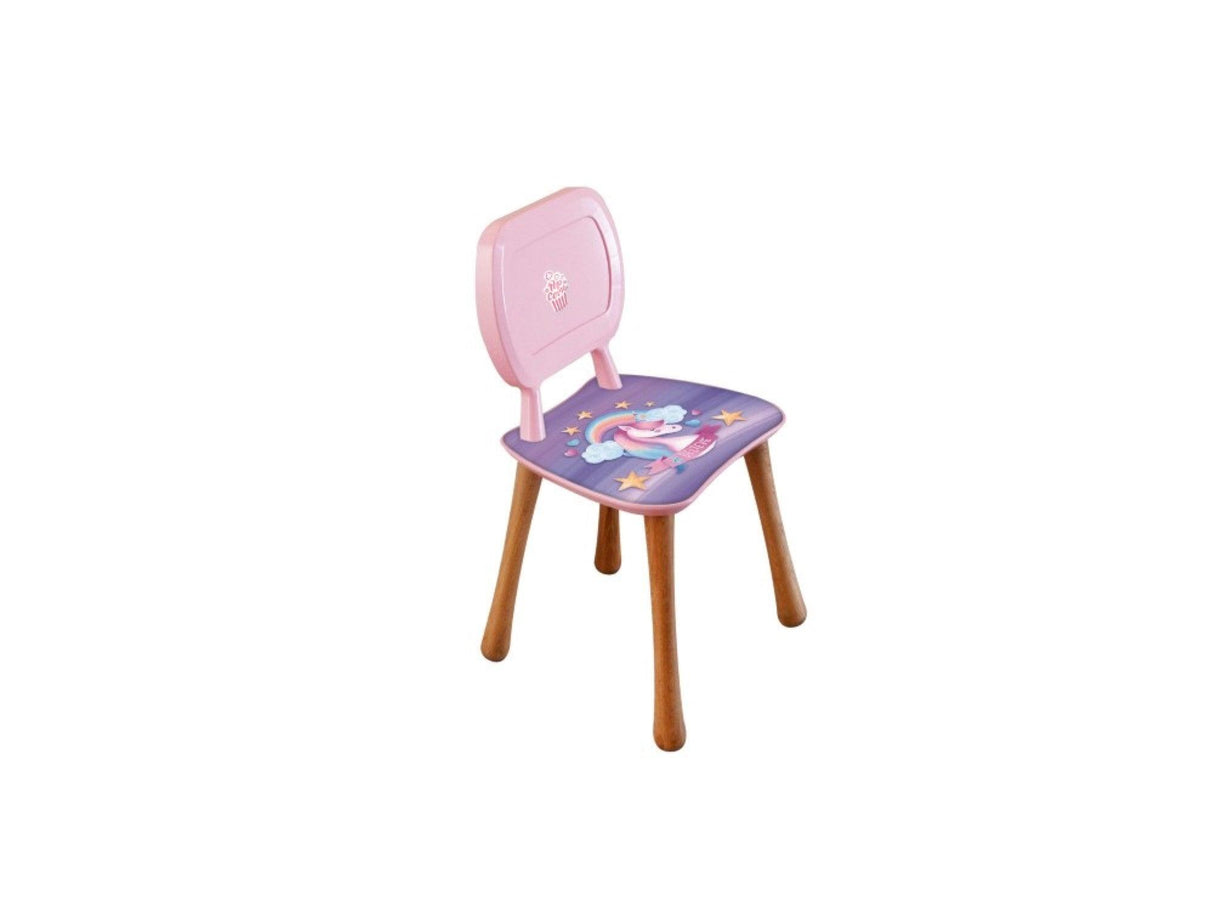 Scaun pentru copii Știrbul, Multicolor, 23x36x65 cm