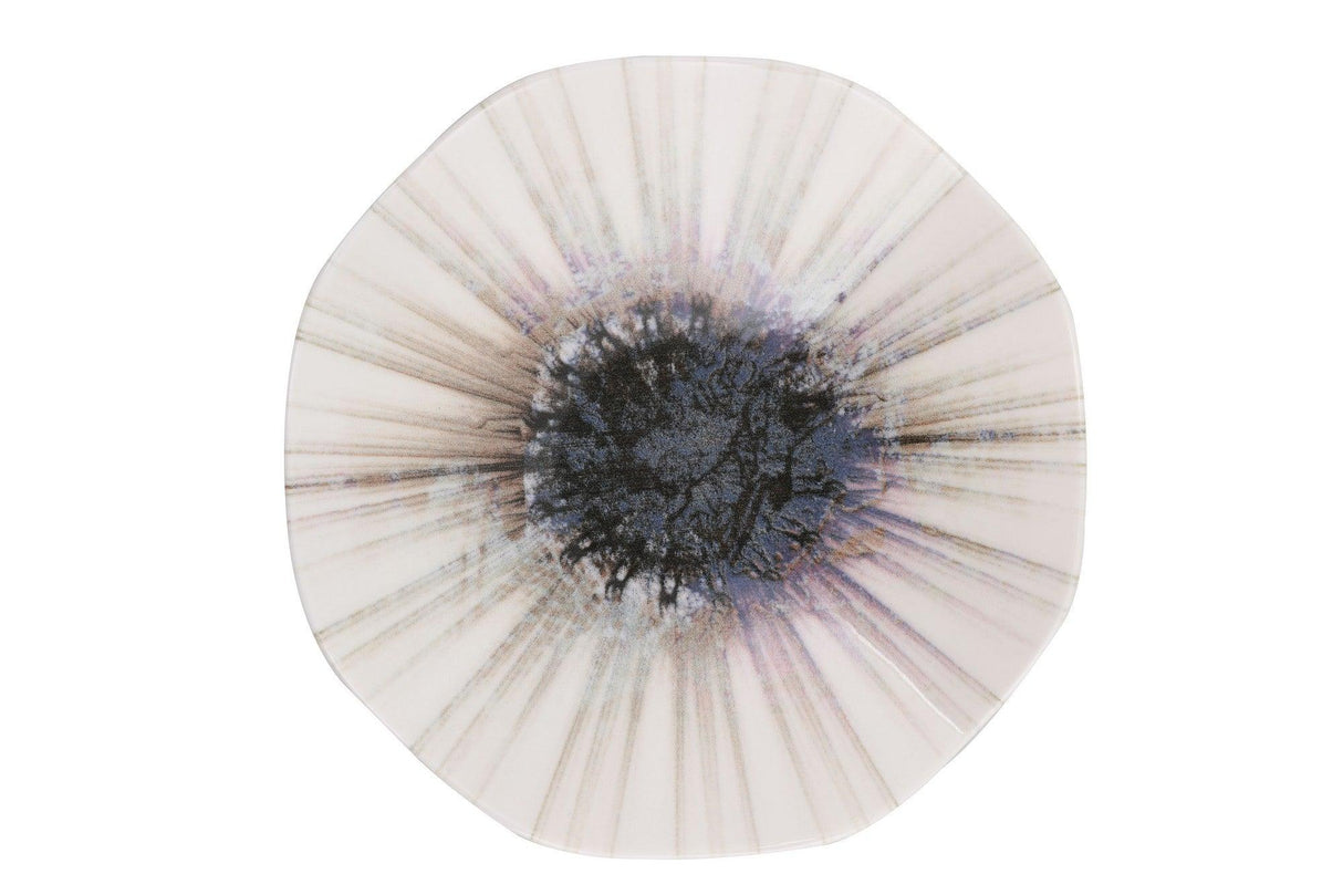 Serviciu de masa, Set 24 piese pentru cina, Portelan, Multicolor