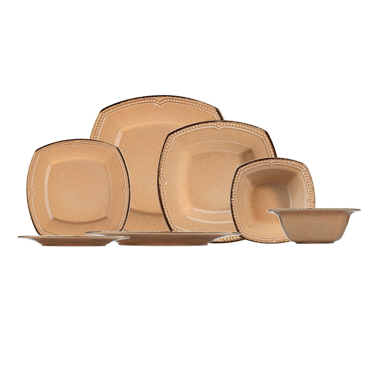 Serviciu de masa, 24 piese, Portelan, Maro