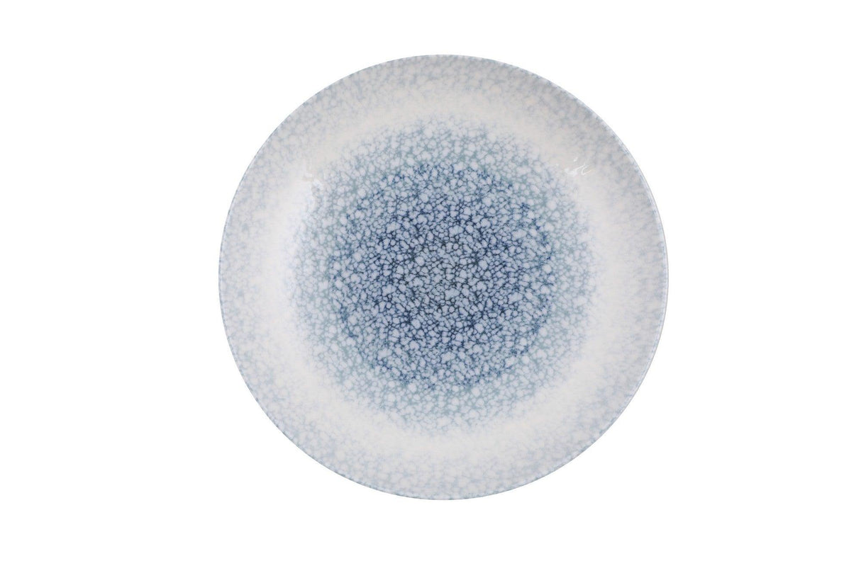 Serviciu de masa, Set 24 piese pentru cina, Portelan, Albastru