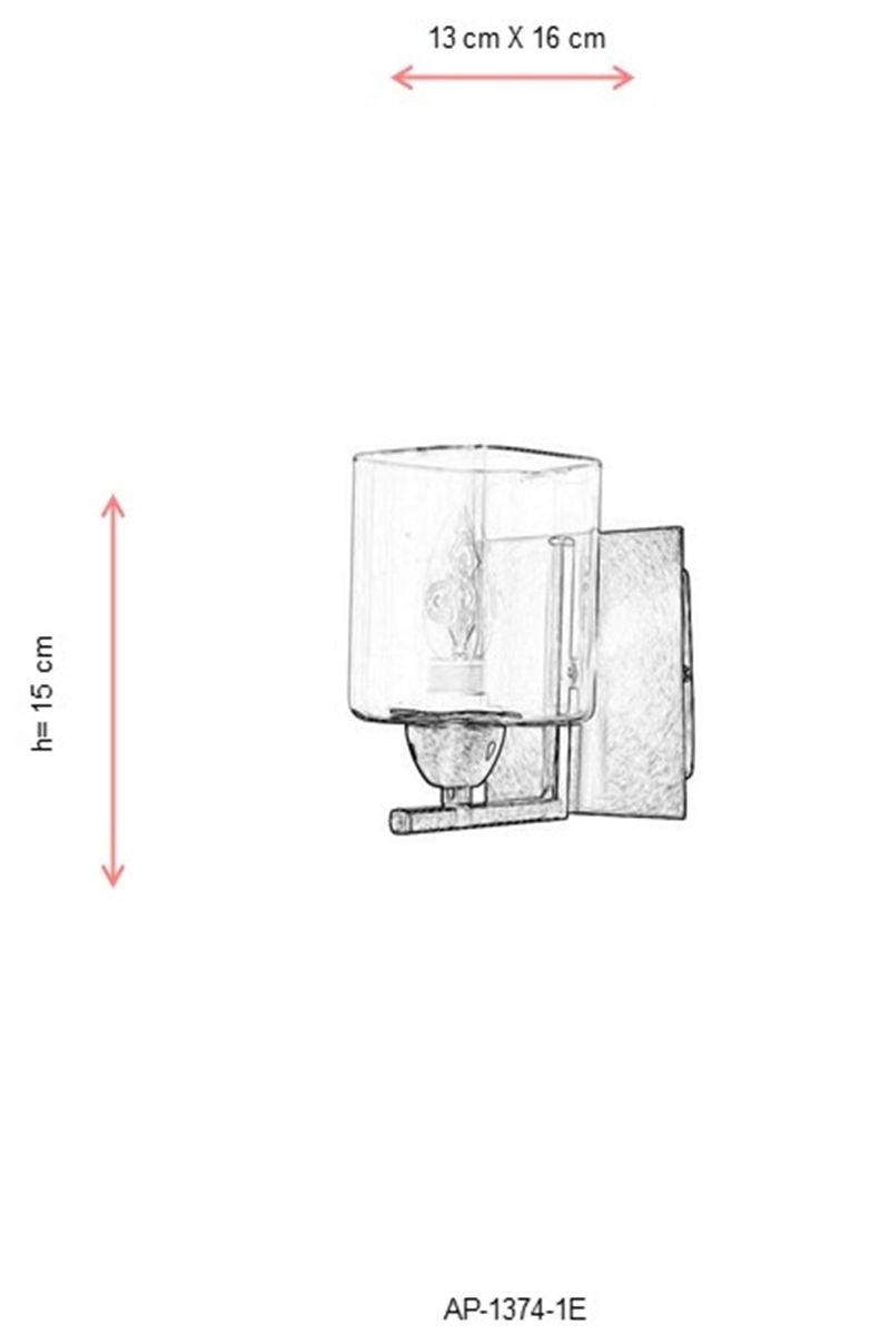 Aplica De Perete Aston, Antic