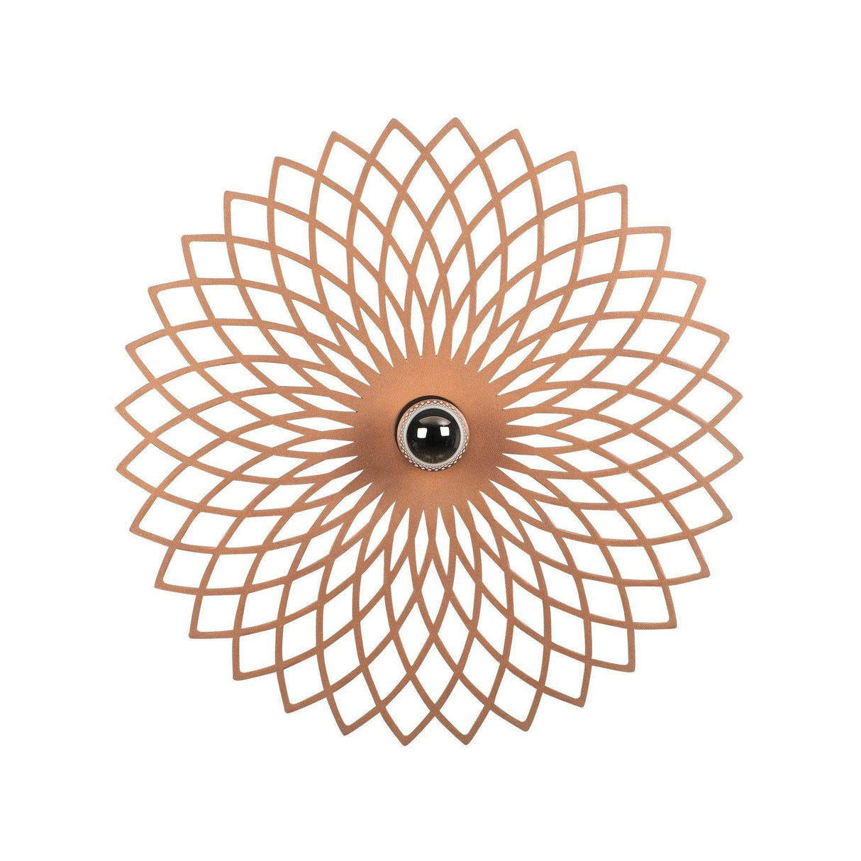 Aplica de perete Flowers, Cupru