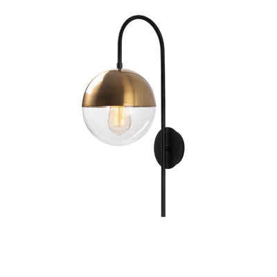 Aplica de perete Sunflux, Negru