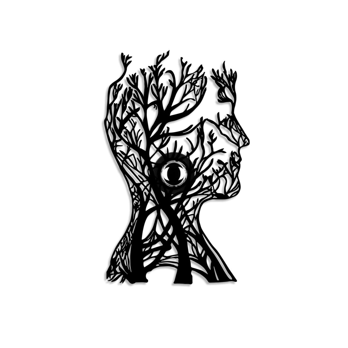 Aplica De Perete Tree, Negru