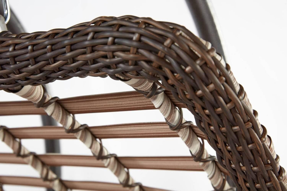 Balansoar de gradina cu 2 locuri Fethiye, Crem, 173 X 214 X 120 Cm