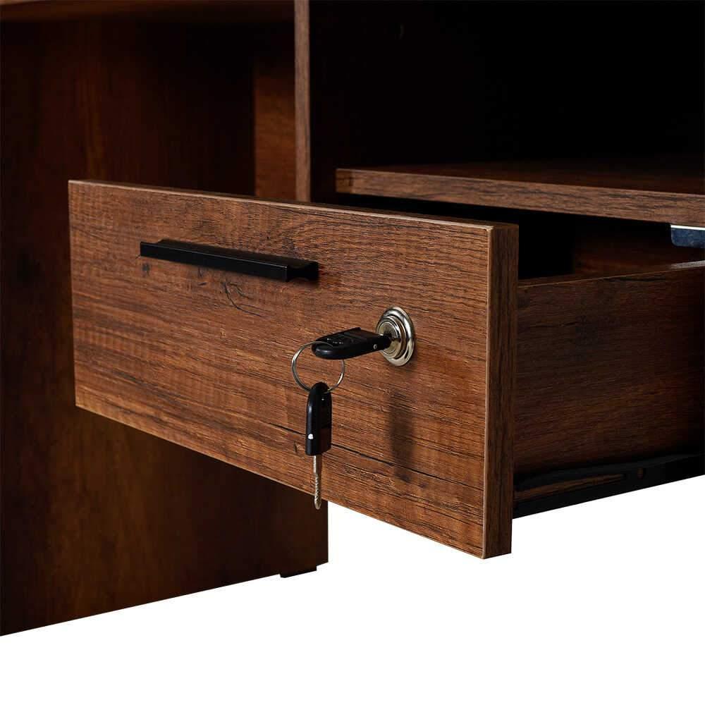 Birou Adore Concept, 120 x 75 x 60 cm - Maro