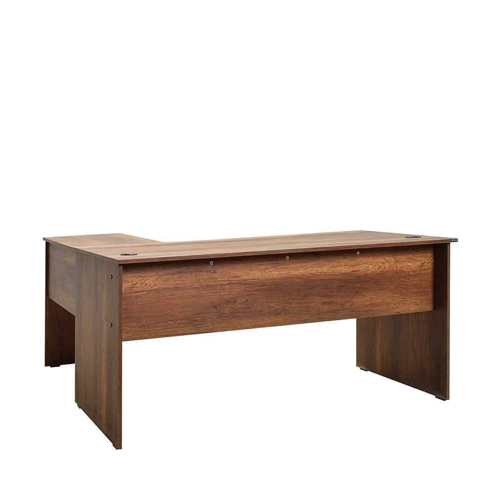 Birou Adore L Rio Office, Interschimbabil, Masa de colt, 160x75x144 cm - Maro