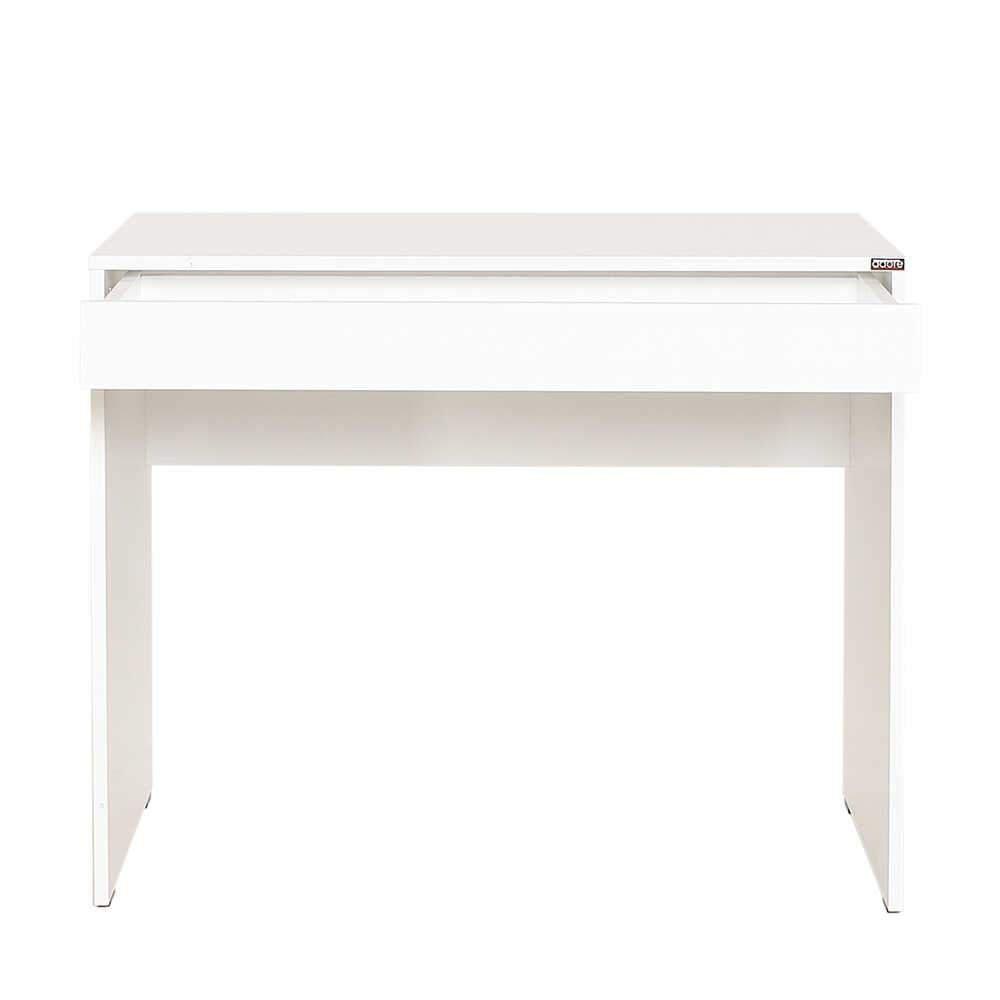 Birou Adore Study, cu sertar, 90x75x55 cm - Alb