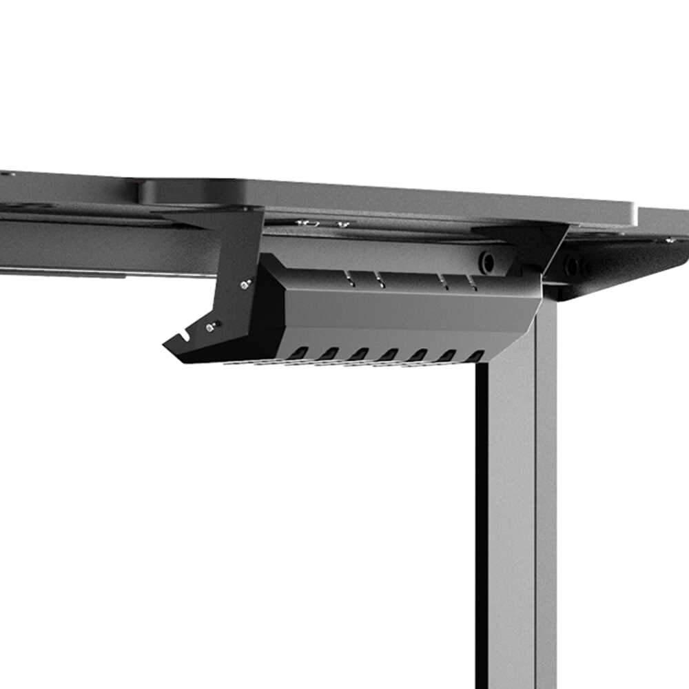 Birou Gaming Adore CARBON SERIES X9, 140 x 66 x 75 cm, suprafata carbon, mousepad, USB gamepad holder, suport pentru casti si pahar, cutie cabluri