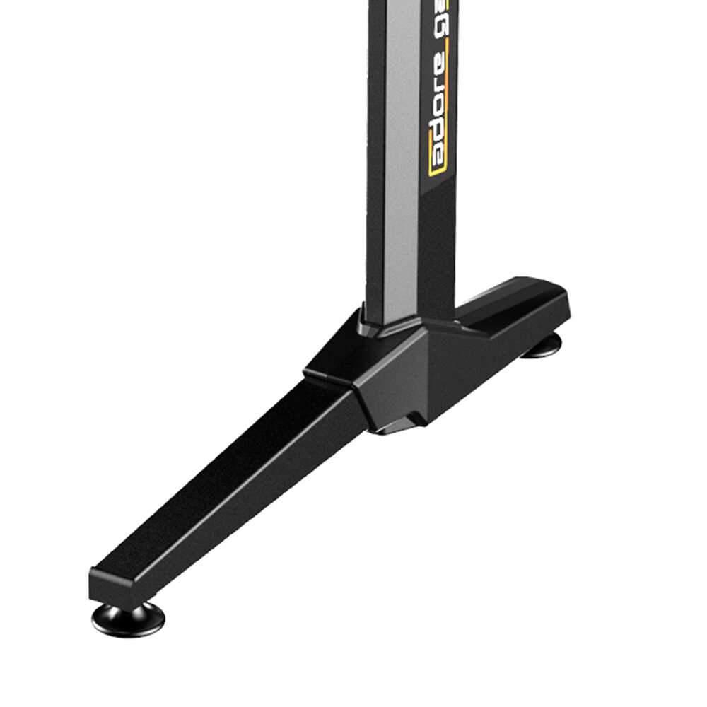 Birou Gaming Adore CARBON SERIES X9, 140 x 66 x 75 cm, suprafata carbon, mousepad, USB gamepad holder, suport pentru casti si pahar, cutie cabluri