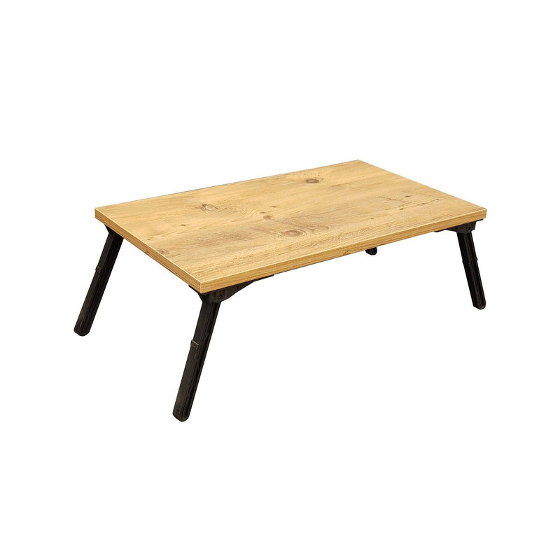 Birou Laptop Pliabile Atlantis, Stejar, 60 x 25 x 35 cm