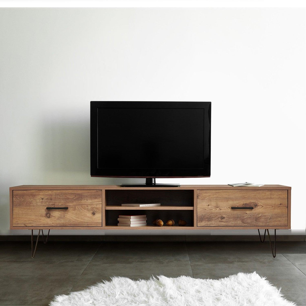 Comoda TV Stoon, Nuc, 180x50x40 cm