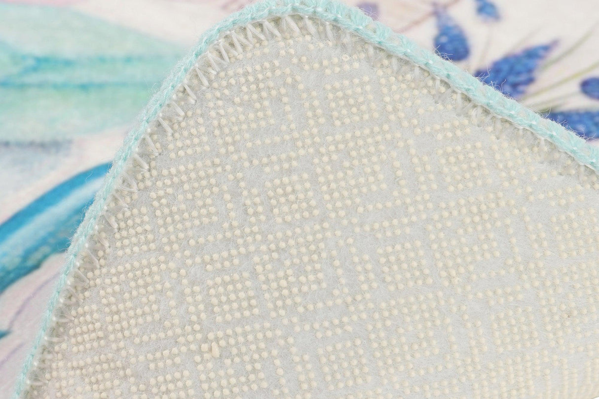 Covor de baie, Albastru