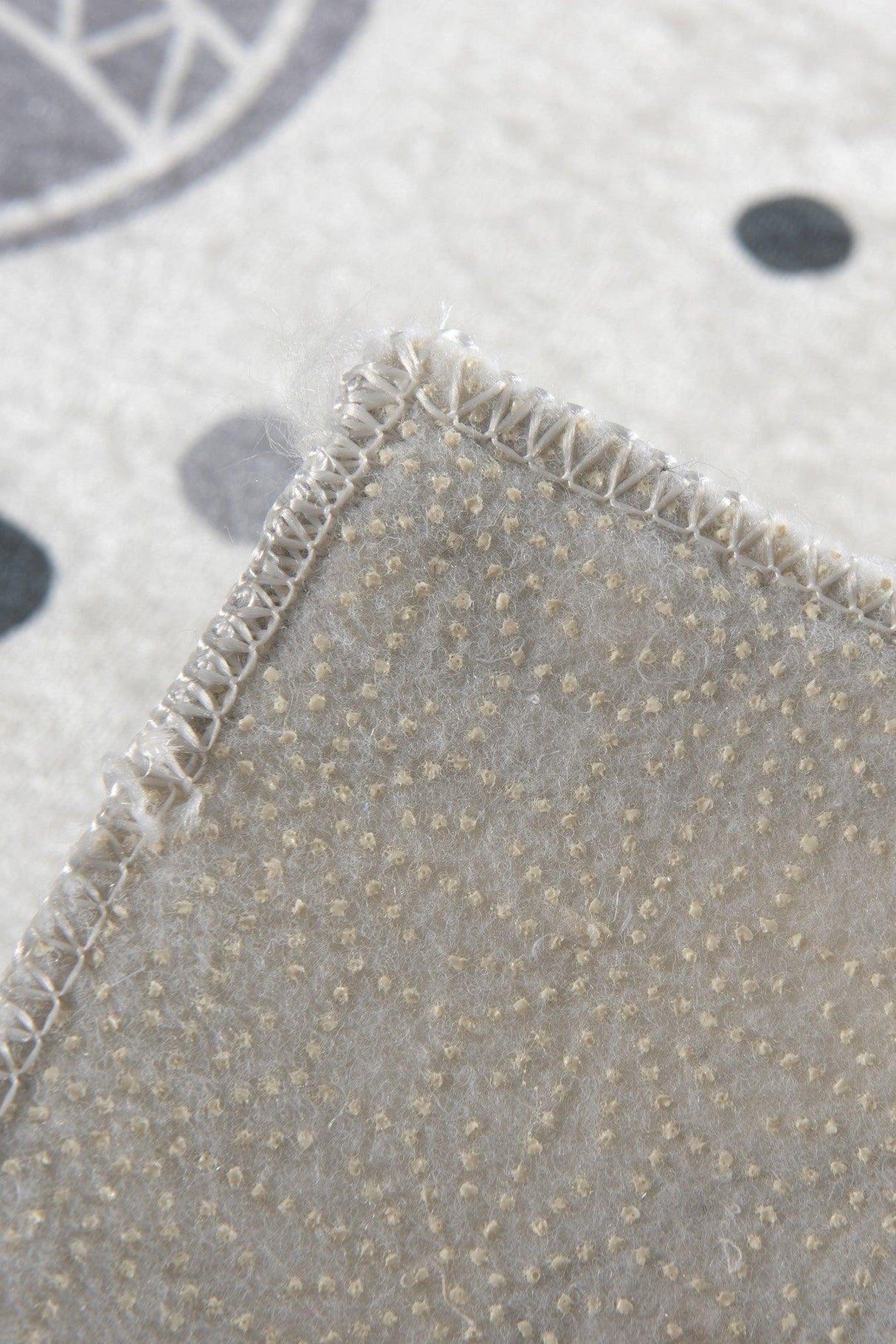 Covor de baie, Gri - Negru