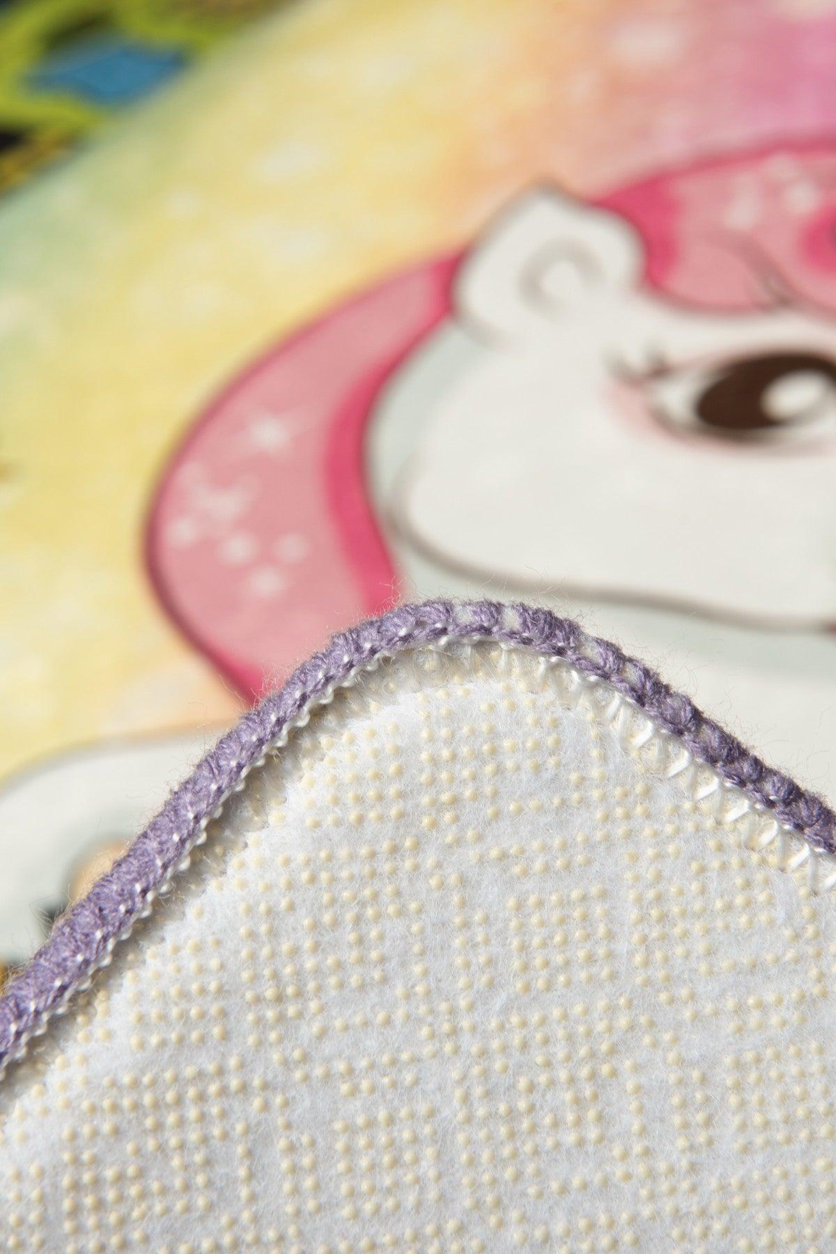 Covor de Copii Flying Unicorn, Multicolor (diverse dimensiuni) - 100 x 160