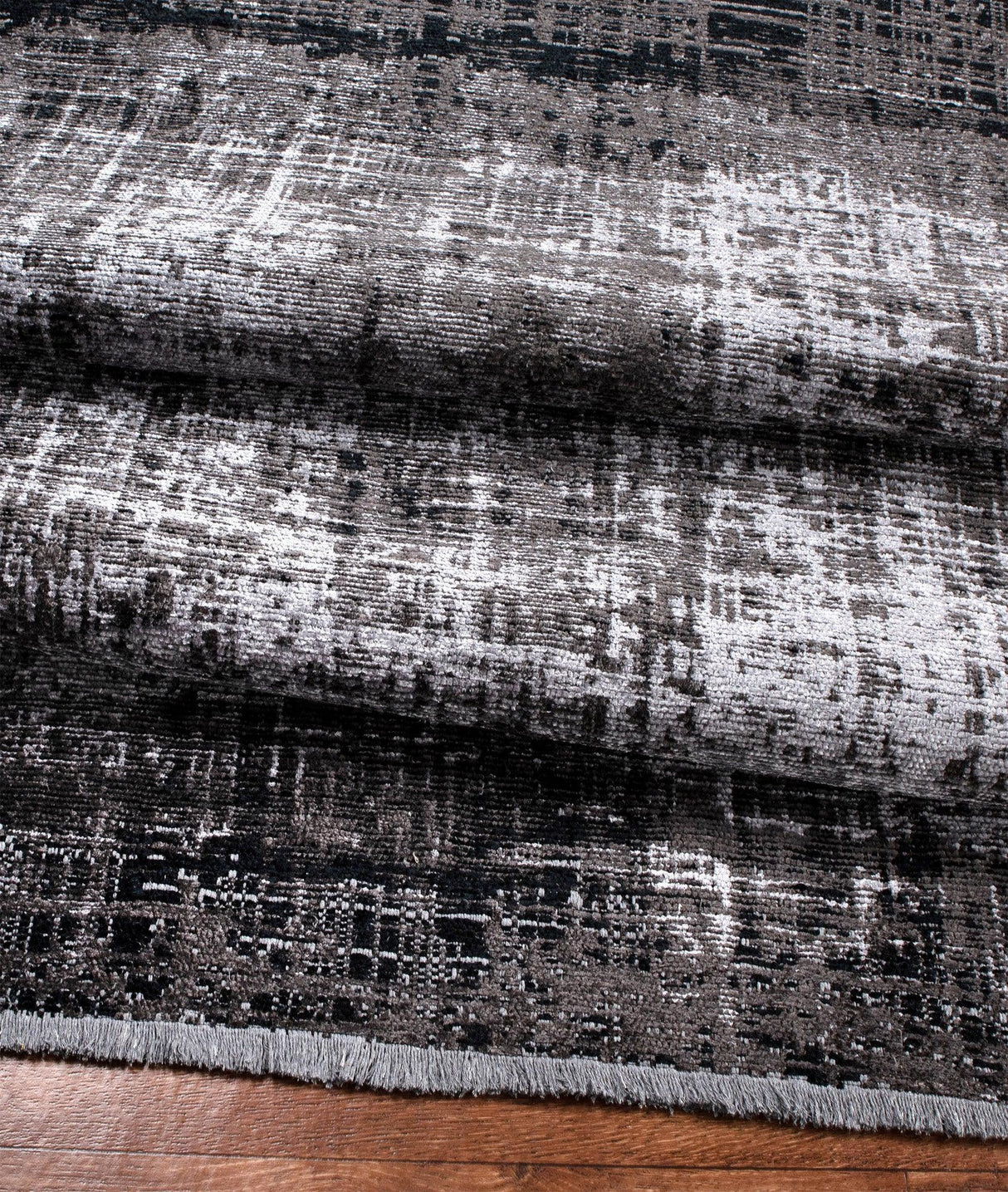 Covor de Hol Vurug, Lavabil, Gri, 75x150 cm