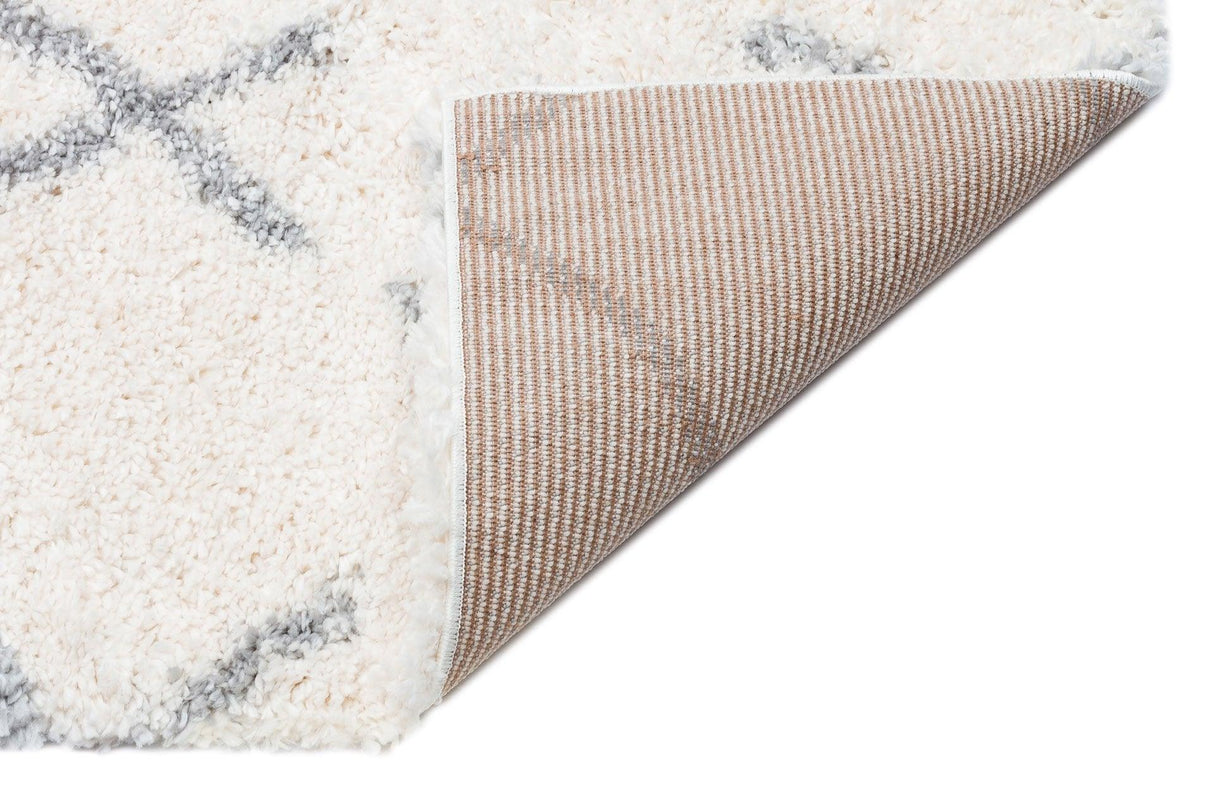 Covor de living / dormitor Maze Home LOFT, Crem - Gri, 120x180 cm