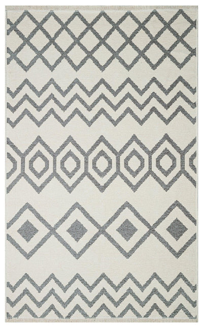 Covor Maze Home MONDO, Reversibil, Harmony Silver 01 - Adorehome.ro - Covoare - Maze - MD 01 SILVER _ 80*150