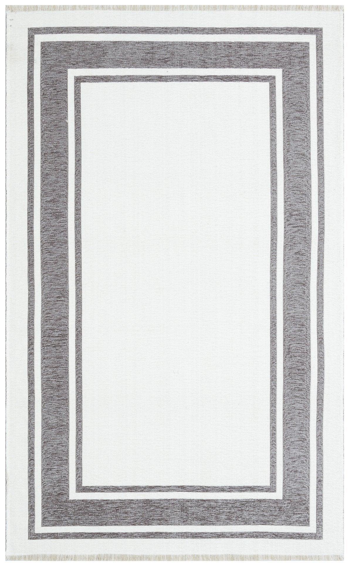 Covor Maze Home NOA, Reversibil, Grey White - Adorehome.ro - Covoare - Maze - NK 06 GREY WHITE _ 75*150